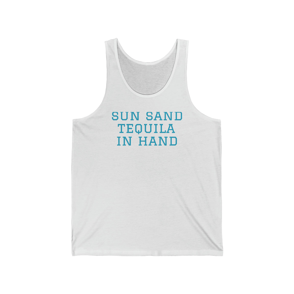 SUN SAND TEQUILA Unisex Jersey Tank