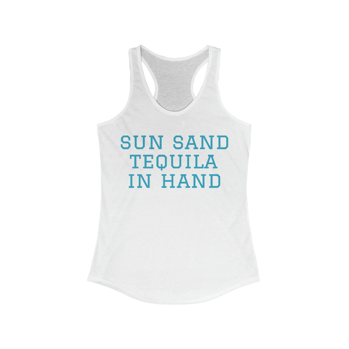SUN SAND TEQUILA Women's Ideal Racerback Tank