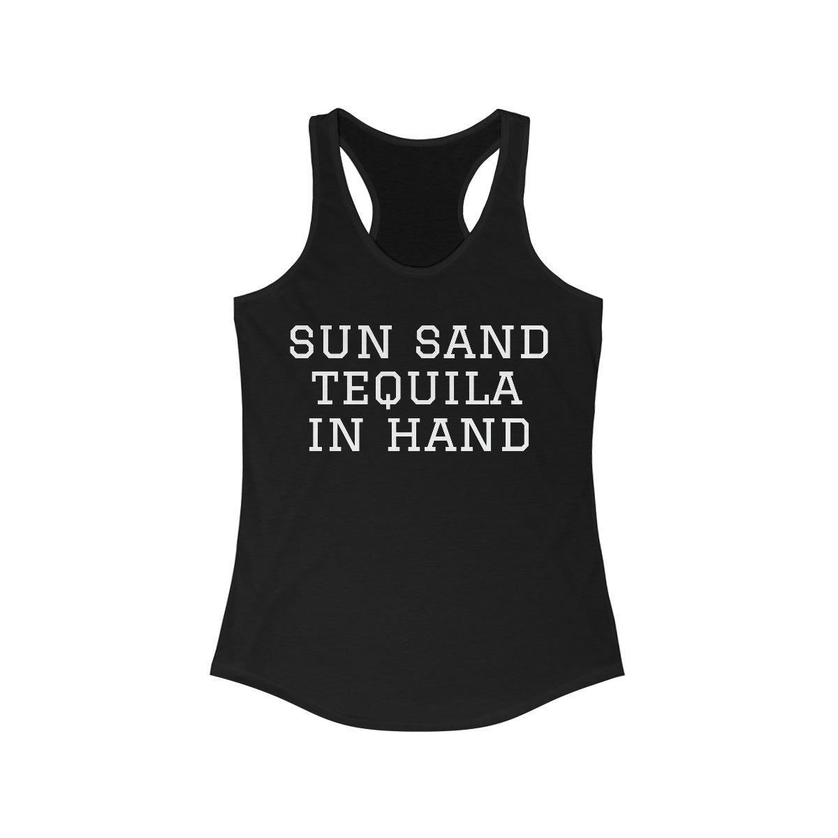 SUN SAND TEQUILA Women's Ideal Racerback Tank