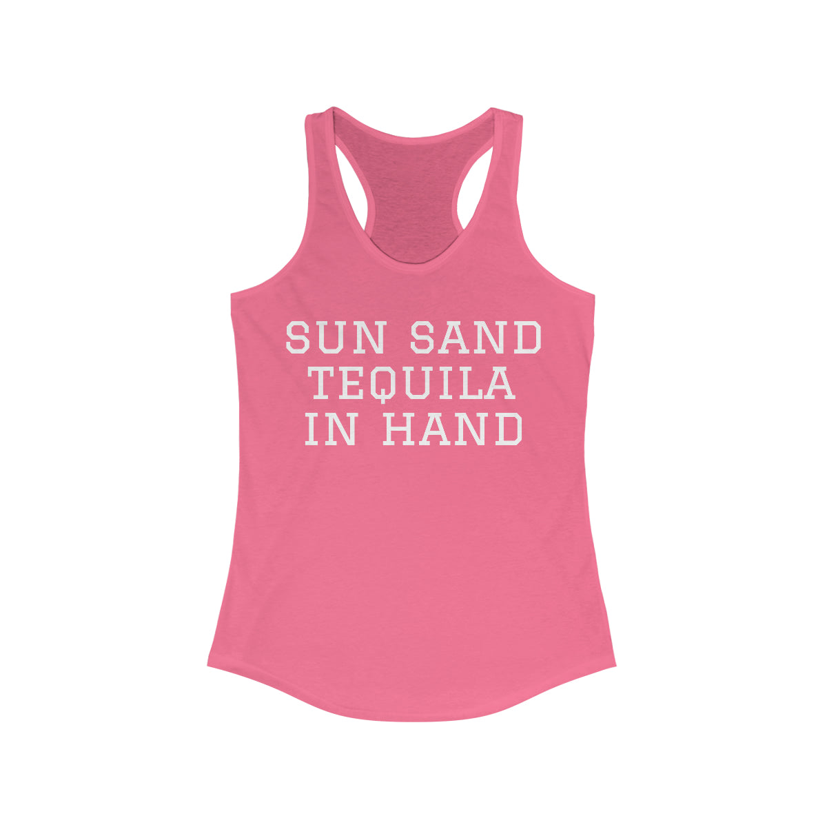 SUN SAND TEQUILA Women's Ideal Racerback Tank
