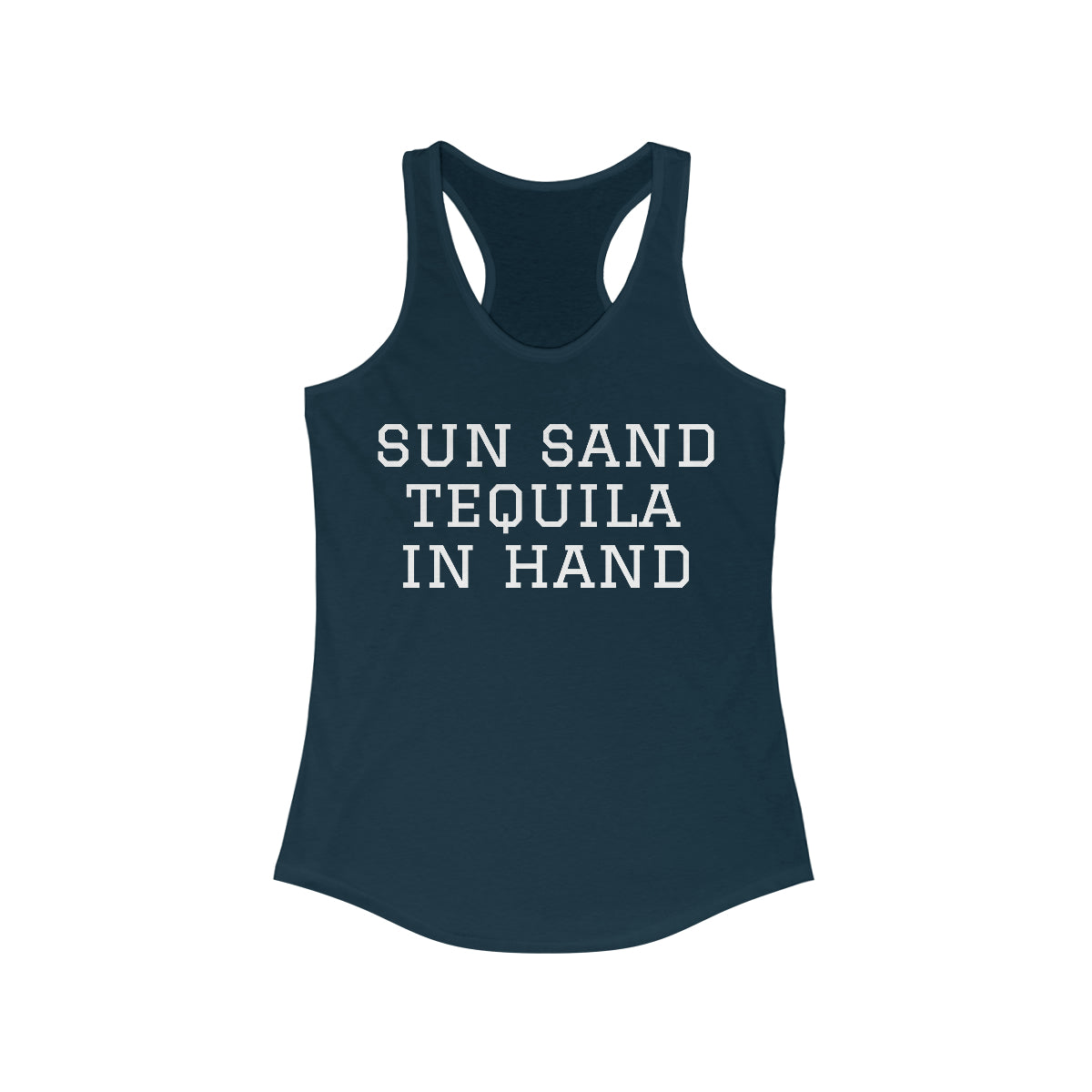 SUN SAND TEQUILA Women's Ideal Racerback Tank