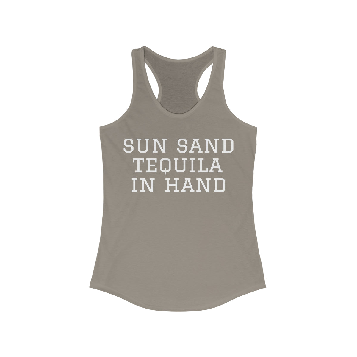 SUN SAND TEQUILA Women's Ideal Racerback Tank