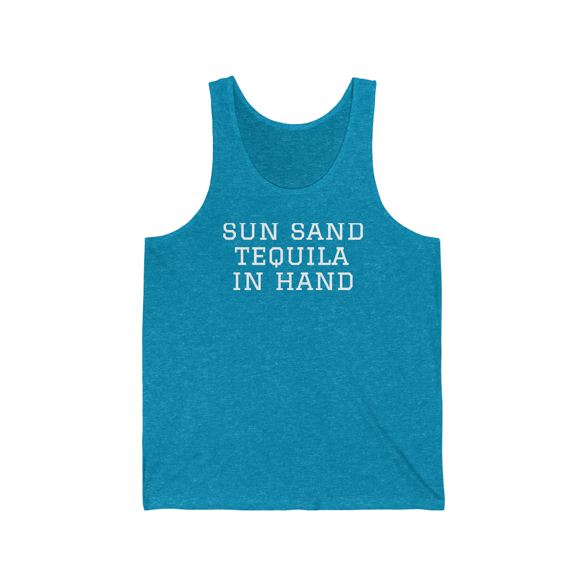 SUN SAND TEQUILA Unisex Jersey Tank