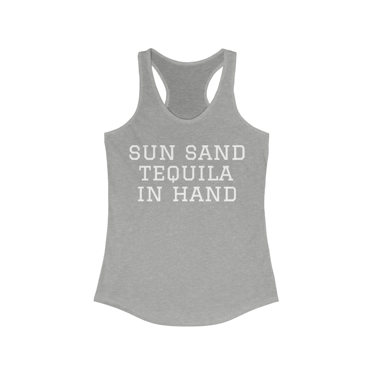 SUN SAND TEQUILA Women's Ideal Racerback Tank