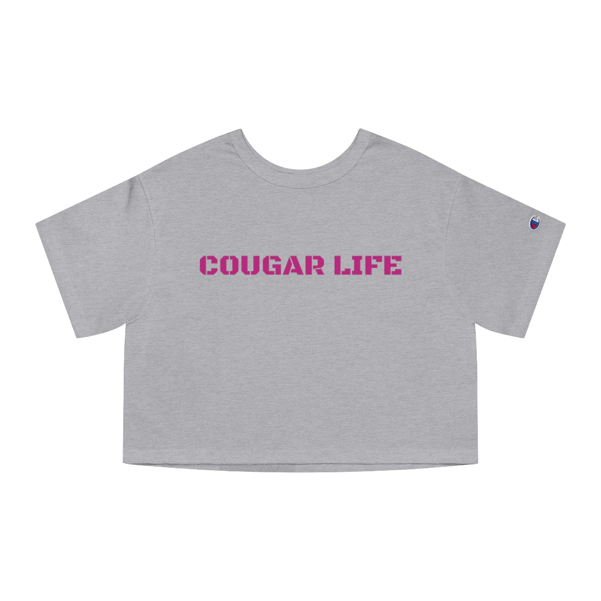 Cougar Life Champion Women's Heritage Cropped T-Shirt