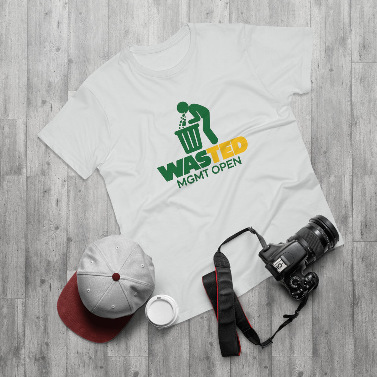 Wasted Management Open Graphic T-Shirt