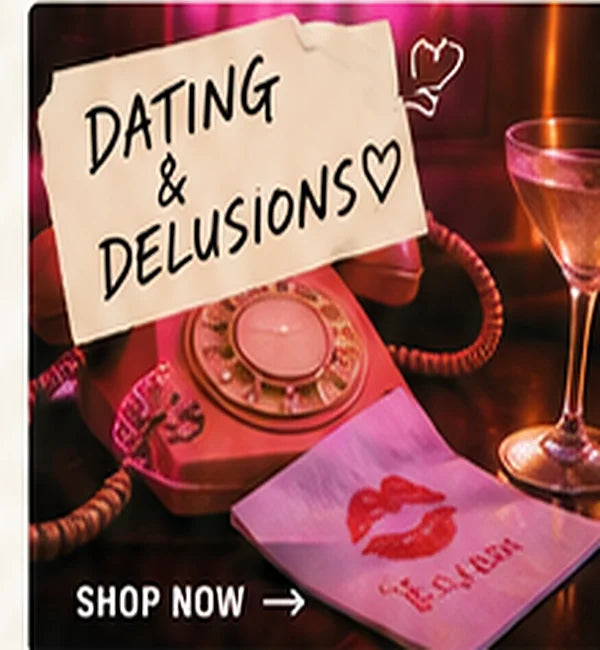 Dating & Delusions moodboard