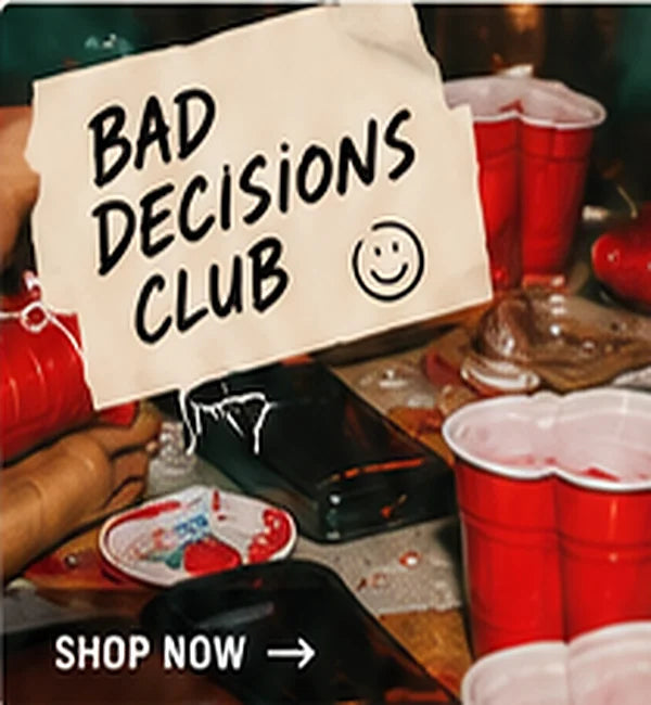 Bad Decisions Club moodboard